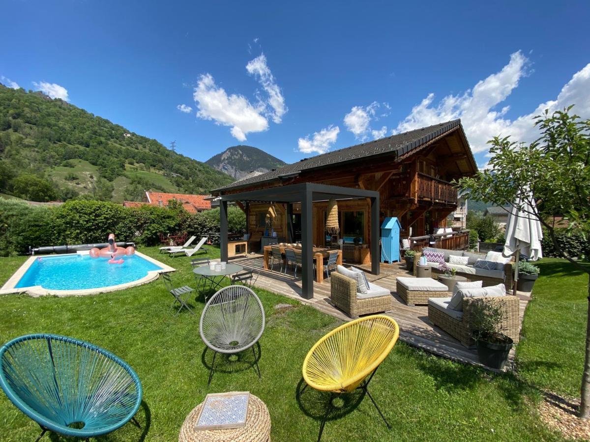 Grand Chalet A La Montagne 부르생모리스 외부 사진