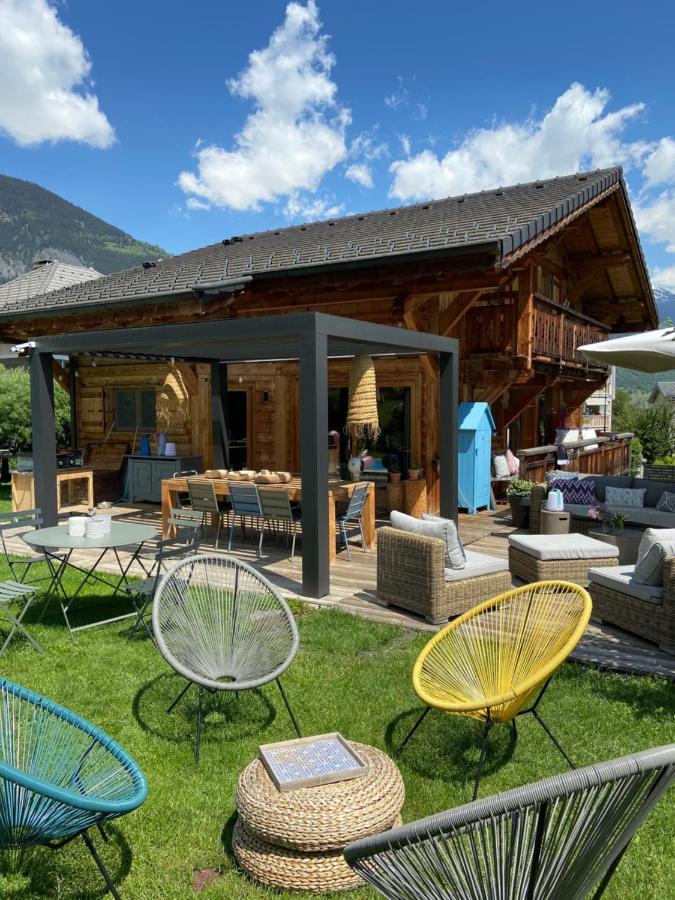 Grand Chalet A La Montagne 부르생모리스 외부 사진